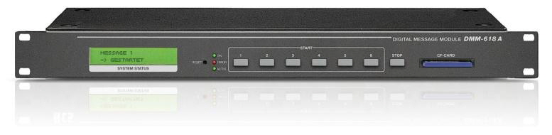 DIGITALNI TEKSMODUL, �OLSKI ZVONEC DMM-618A