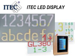 ITEC LED DISPLAY   250 X