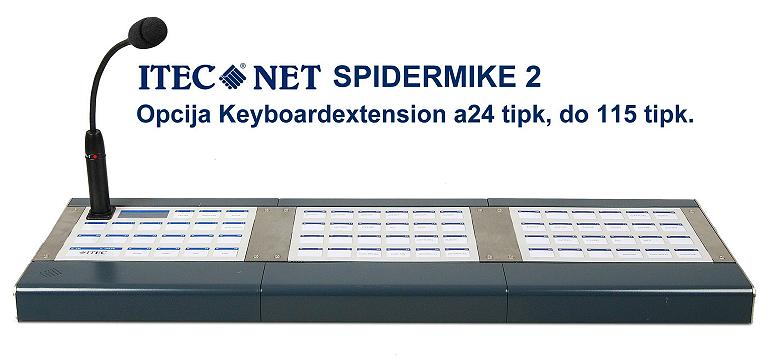 KLICNA POSTAJA SPIDER MIKE 2 KEYBOARD EXTENSION 3   777 X